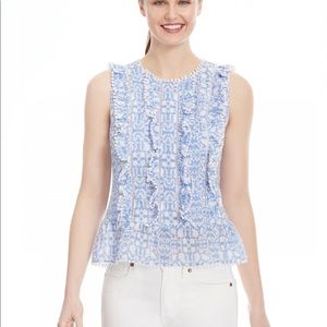 Draper James Ruffle Top
